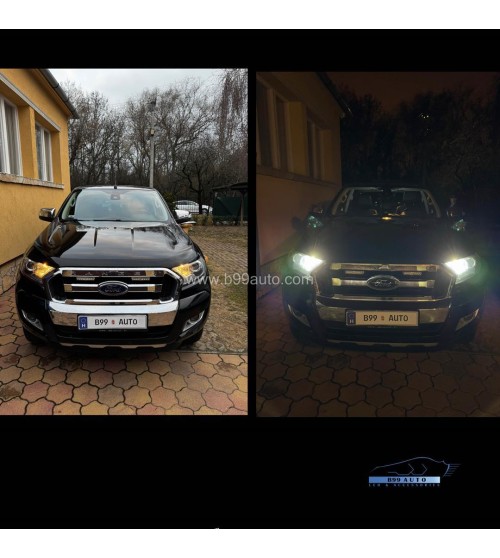 Ford Ranger LED első szett projektoros fényszóróval szerelt 2018-2022 modellekhez Ford Ranger LED első szett projektoros fényszóróval szerelt 2018-2022 modellekhez
